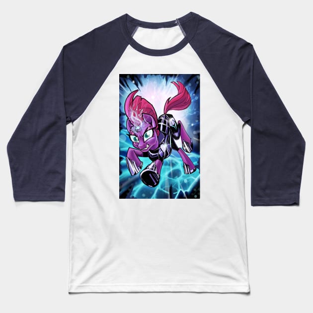 Tempest Shadow Baseball T-Shirt by SophieScruggs